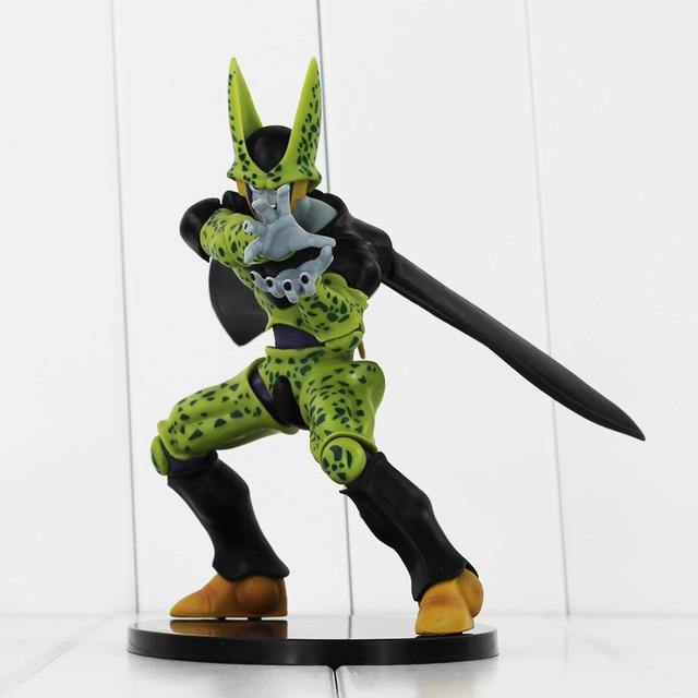 100% New Banpresto Dramatic Showcase Dragon Ball Z Cell PVC Action Figure Toy Collective Model Toy 18cm