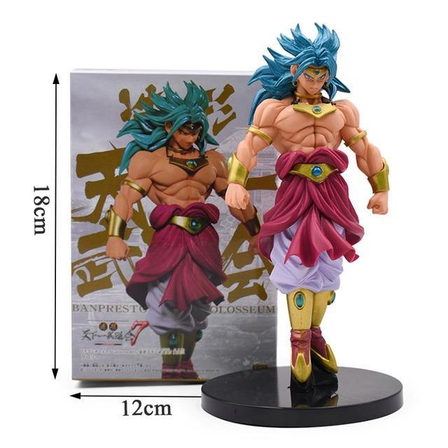 11-23CM Dragon Ball Z Super Goku Son Gohan Broly Vegeta Cell Frieza Buu Broli Trunks Burdock PVC Action Figures Collectible Toys