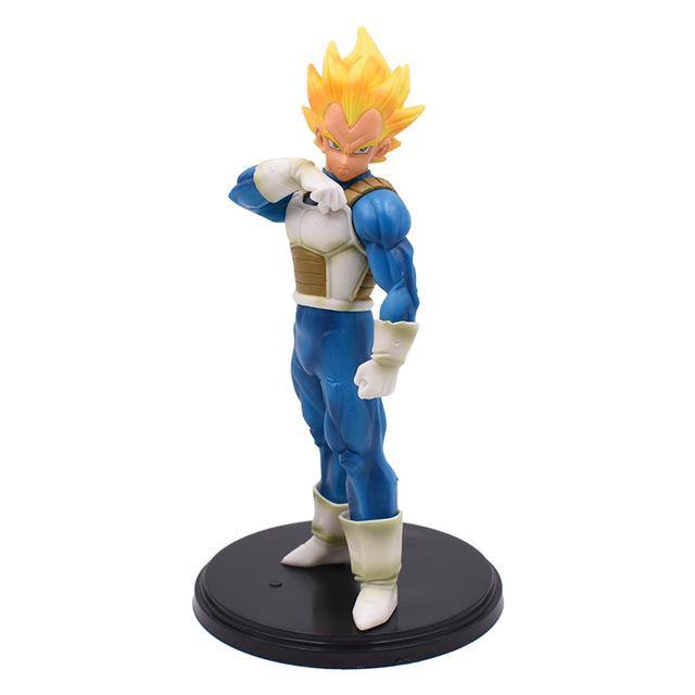 11-23CM Dragon Ball Z Super Goku Son Gohan Broly Vegeta Cell Frieza Buu Broli Trunks Burdock PVC Action Figures Collectible Toys