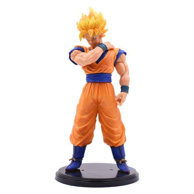 11-23CM Dragon Ball Z Super Goku Son Gohan Broly Vegeta Cell Frieza Buu Broli Trunks Burdock PVC Action Figures Collectible Toys