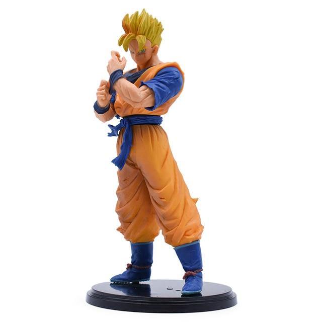 11-23CM Dragon Ball Z Super Goku Son Gohan Broly Vegeta Cell Frieza Buu Broli Trunks Burdock PVC Action Figures Collectible Toys