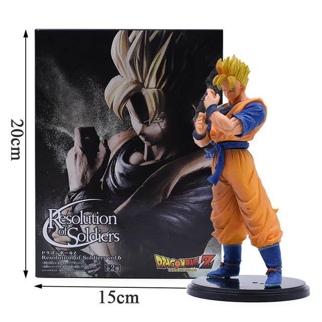 11-23CM Dragon Ball Z Super Goku Son Gohan Broly Vegeta Cell Frieza Buu Broli Trunks Burdock PVC Action Figures Collectible Toys