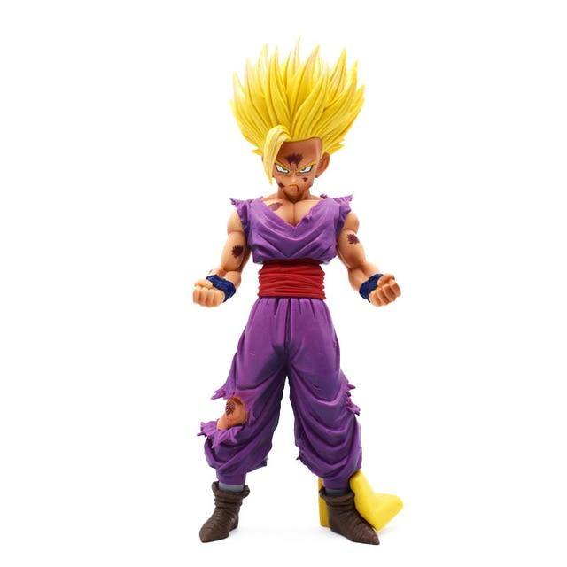 11-23CM Dragon Ball Z Super Goku Son Gohan Broly Vegeta Cell Frieza Buu Broli Trunks Burdock PVC Action Figures Collectible Toys