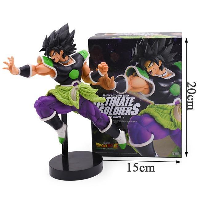 11-23CM Dragon Ball Z Super Goku Son Gohan Broly Vegeta Cell Frieza Buu Broli Trunks Burdock PVC Action Figures Collectible Toys