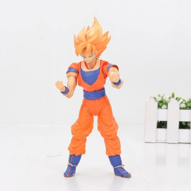 11.5-17cm Dragon Ball Z Figure Super Saiyan Son Goku trunks Vegetto Vegeta Frieza gohan Krillin Lazuli figure toy