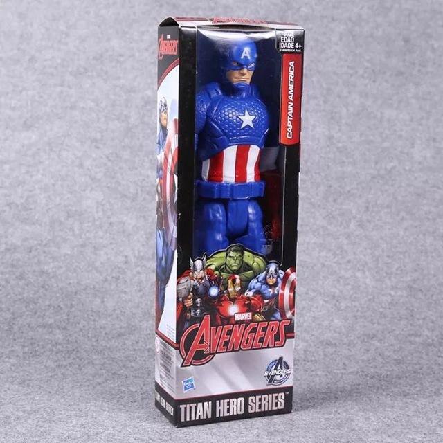 12"30CM Super Hero Avengers Action Figure Toy Captain America,Iron Man,Wolverine,Spider-Man,Raytheon Model Doll Kids Gift