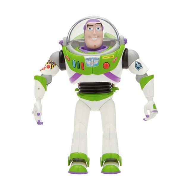 16'' Disney Pixar Toy Story 4 Talking Woody Jessie Buzz Lightyear Bo Peep Doll Action Figures Collectible Model Toy for Children