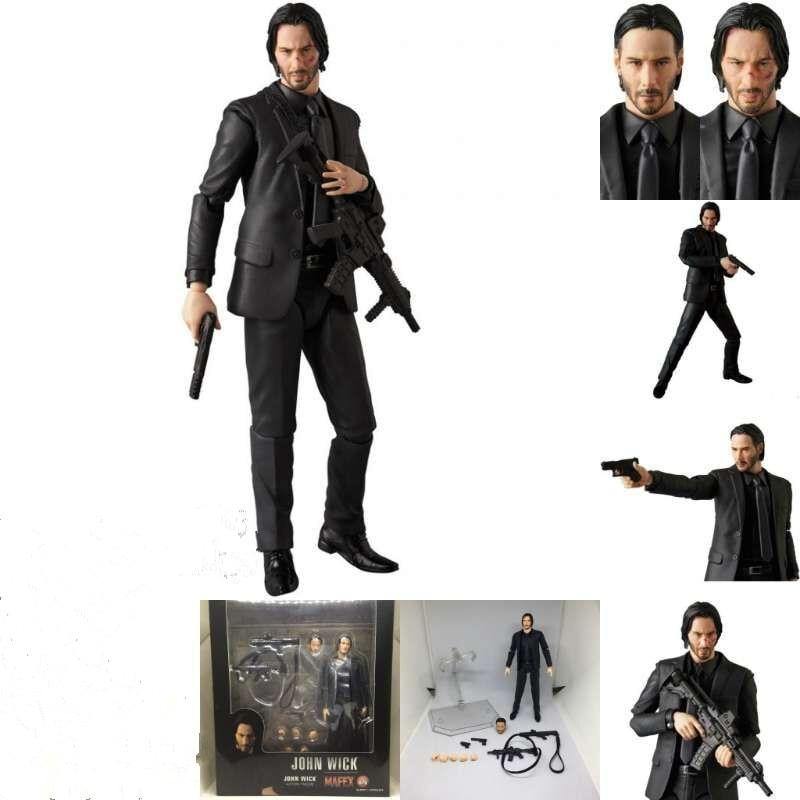 17cm Movie JOHN WICK Action Figure MAFEX NO.070 JOHN WICK PVC Movable Collection of Toy Gifts