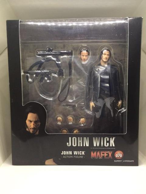 17cm Movie JOHN WICK Action Figure MAFEX NO.070 JOHN WICK PVC Movable Collection of Toy Gifts