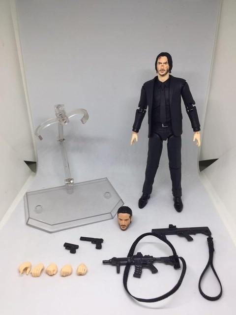 17cm Movie JOHN WICK Action Figure MAFEX NO.070 JOHN WICK PVC Movable Collection of Toy Gifts