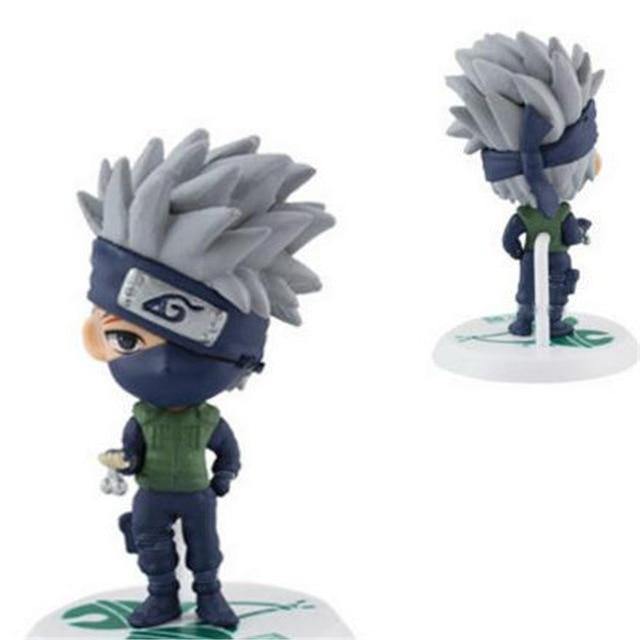 1pcs/lot Anime Naruto Action Figure Toys 12 Styles Zabuza Haku Kakashi Sasuke Naruto Sakura PVC Model Collection Kids Toys