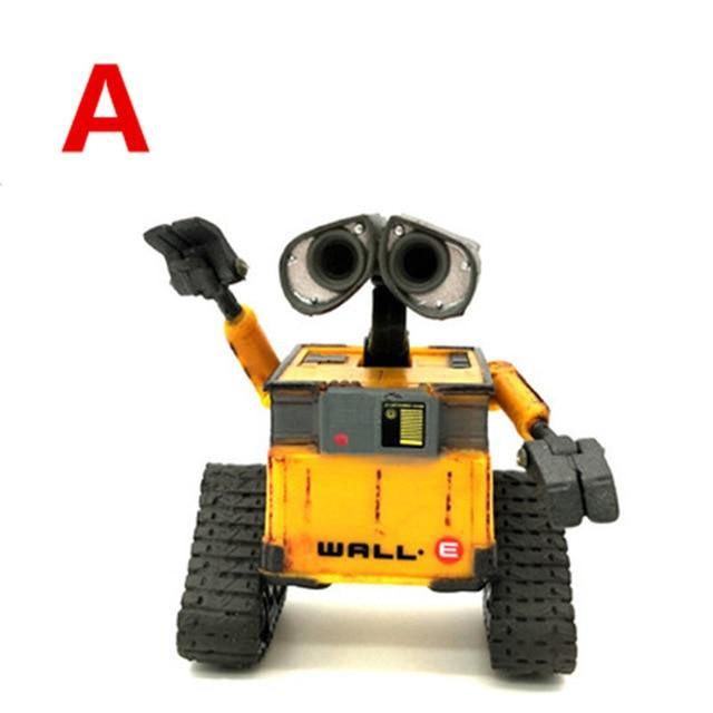 2018 New arrival Wall-E Robot Wall E & EVE PVC Action Figure Collection Model Toys Dolls WITH BOX