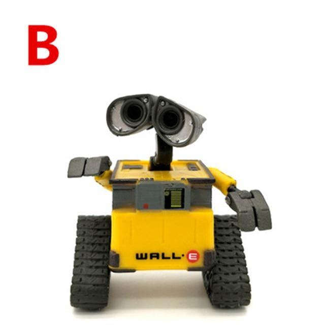 2018 New arrival Wall-E Robot Wall E & EVE PVC Action Figure Collection Model Toys Dolls WITH BOX