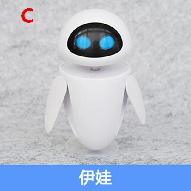 2018 New arrival Wall-E Robot Wall E & EVE PVC Action Figure Collection Model Toys Dolls WITH BOX