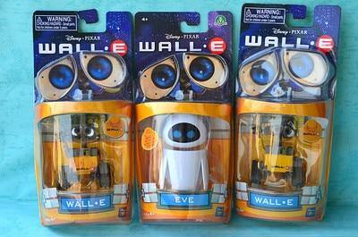 2018 New arrival Wall-E Robot Wall E & EVE PVC Action Figure Collection Model Toys Dolls WITH BOX