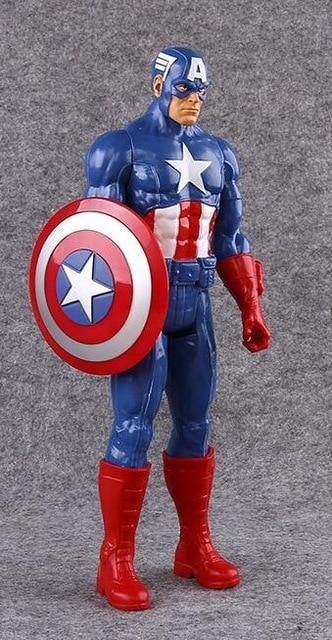 2018 NEW Marvel The Avengers Spiderman Captain America Iron Man PVC Action Figure Collectible Model Toy for Kids Children's Toys