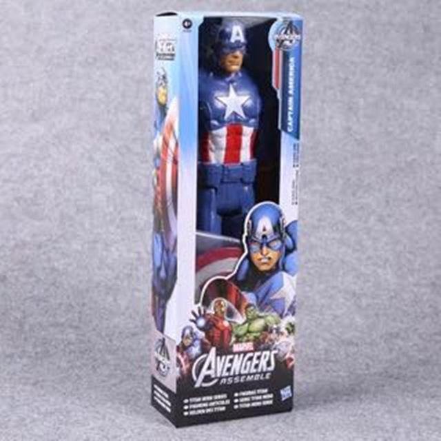 2018 NEW Marvel The Avengers Spiderman Captain America Iron Man PVC Action Figure Collectible Model Toy for Kids Children's Toys