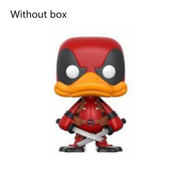 2019 Funko POP Deadpool BEDTIME PVC Action Figure Collectible Model Kids Toys for Chlidren Birthday Christmas Gifts