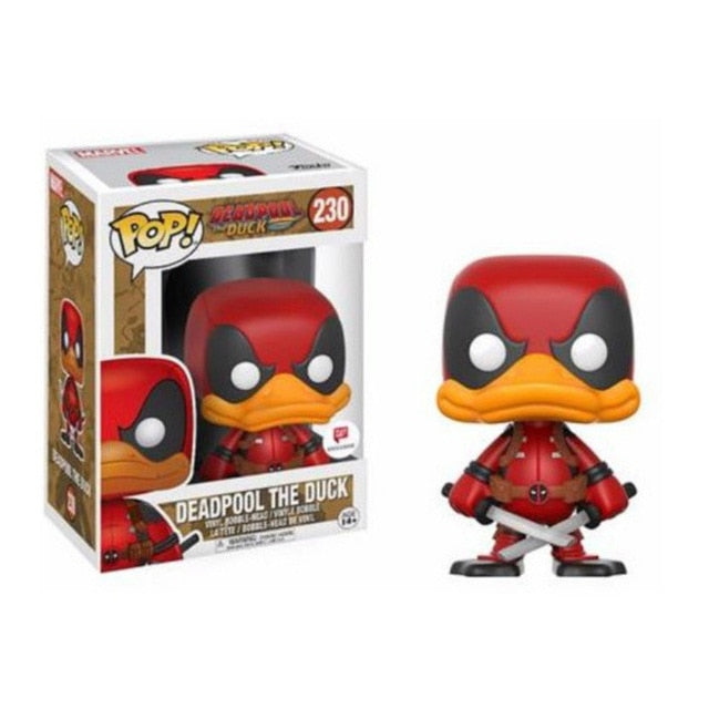 2019 Funko POP Deadpool BEDTIME PVC Action Figure Collectible Model Kids Toys for Chlidren Birthday Christmas Gifts