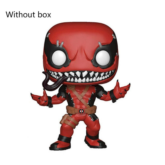 2019 Funko POP Deadpool BEDTIME PVC Action Figure Collectible Model Kids Toys for Chlidren Birthday Christmas Gifts