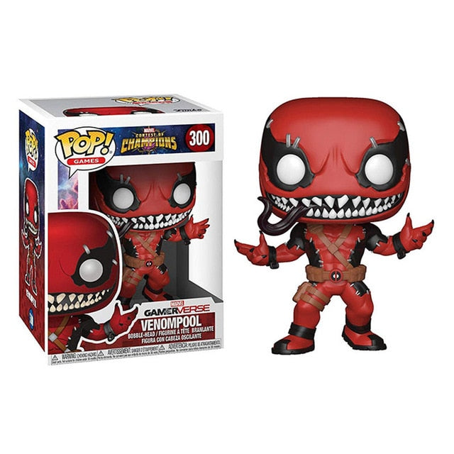 2019 Funko POP Deadpool BEDTIME PVC Action Figure Collectible Model Kids Toys for Chlidren Birthday Christmas Gifts