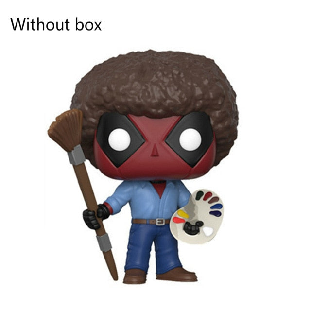 2019 Funko POP Deadpool BEDTIME PVC Action Figure Collectible Model Kids Toys for Chlidren Birthday Christmas Gifts