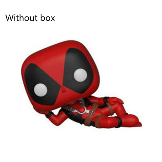 2019 Funko POP Deadpool BEDTIME PVC Action Figure Collectible Model Kids Toys for Chlidren Birthday Christmas Gifts