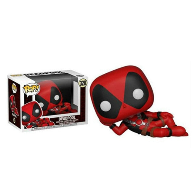 2019 Funko POP Deadpool BEDTIME PVC Action Figure Collectible Model Kids Toys for Chlidren Birthday Christmas Gifts