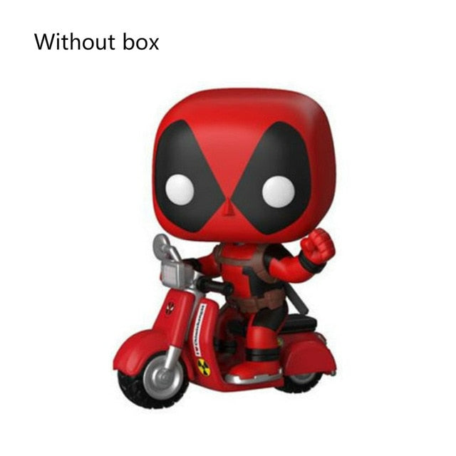 2019 Funko POP Deadpool BEDTIME PVC Action Figure Collectible Model Kids Toys for Chlidren Birthday Christmas Gifts