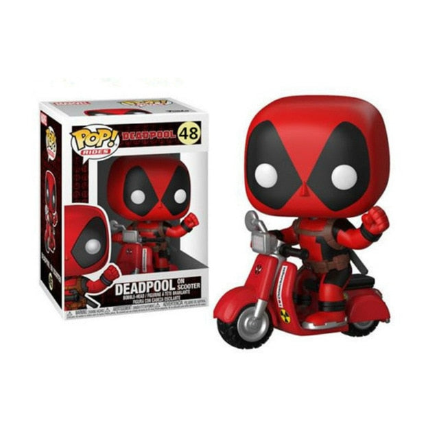 2019 Funko POP Deadpool BEDTIME PVC Action Figure Collectible Model Kids Toys for Chlidren Birthday Christmas Gifts