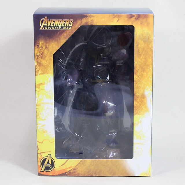 22-27cm Marvel Toys Avengers Action Figure Spiderman Ironman Thanos Mark MK47 Deadpool Danvers Statue KO's Iron Studio Figures