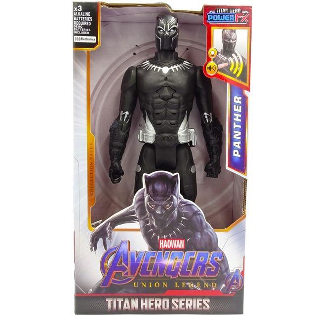 30cm Marvel Avengers Venom Batman Superman The Flash Thanos Hulk Wolverine Black Panther Spiderman Action Figure Doll Toys Kids