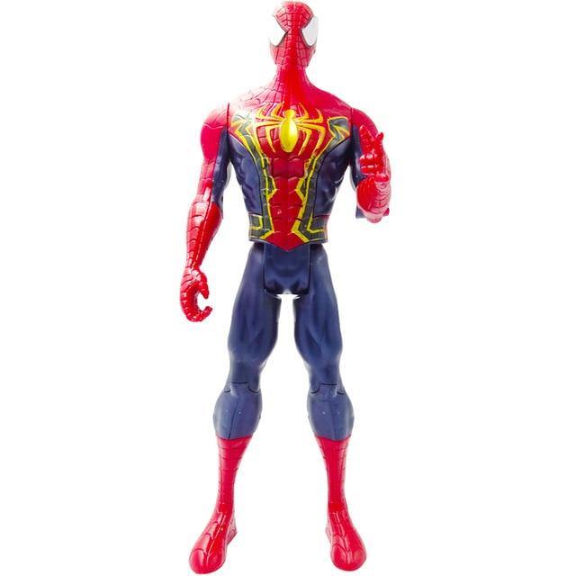 30cm Marvel Avengers Venom Batman Superman The Flash Thanos Hulk Wolverine Black Panther Spiderman Action Figure Doll Toys Kids