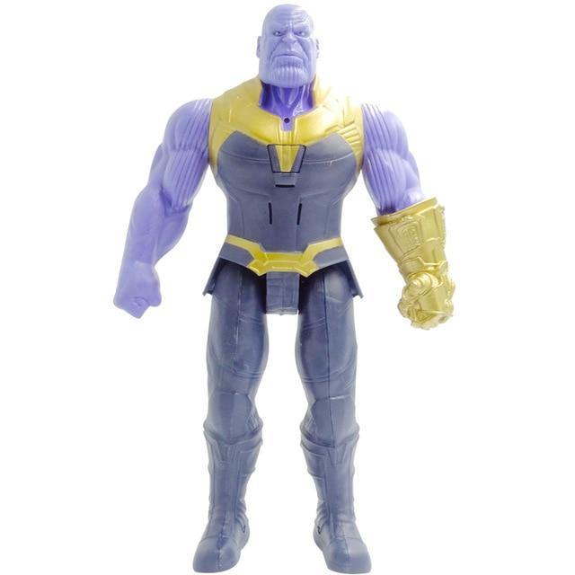 30cm Marvel Avengers Venom Batman Superman The Flash Thanos Hulk Wolverine Black Panther Spiderman Action Figure Doll Toys Kids