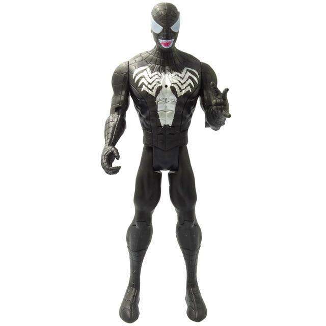 30cm Marvel Avengers Venom Batman Superman The Flash Thanos Hulk Wolverine Black Panther Spiderman Action Figure Doll Toys Kids