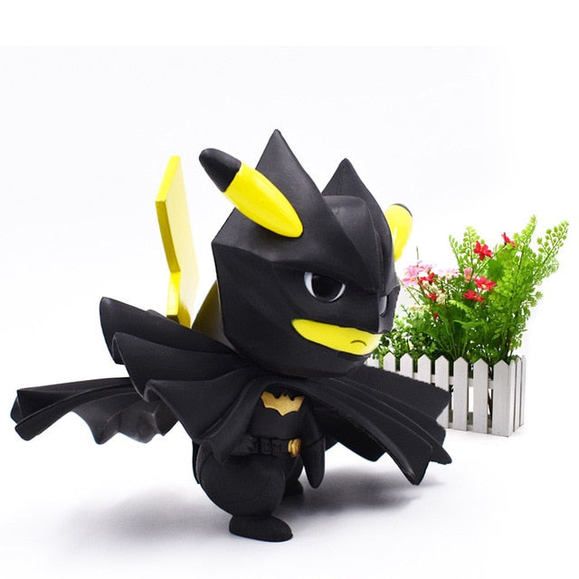 4 Styles Anime Cute Pikachu Cosplay Deadpool Batman Darth Vader Naruto PVC Action Figure Dolls Collection Model Christmas Toy