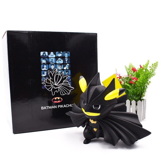 4 Styles Anime Cute Pikachu Cosplay Deadpool Batman Darth Vader Naruto PVC Action Figure Dolls Collection Model Christmas Toy