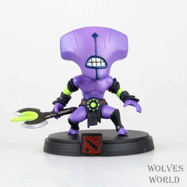 4pcs Dota 2 Game Figure SLARK TINY Doom Boxed PVC Action Figures Collection dota2 Toys