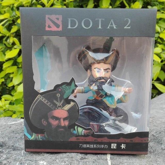 4pcs Dota 2 Game Figure SLARK TINY Doom Boxed PVC Action Figures Collection dota2 Toys