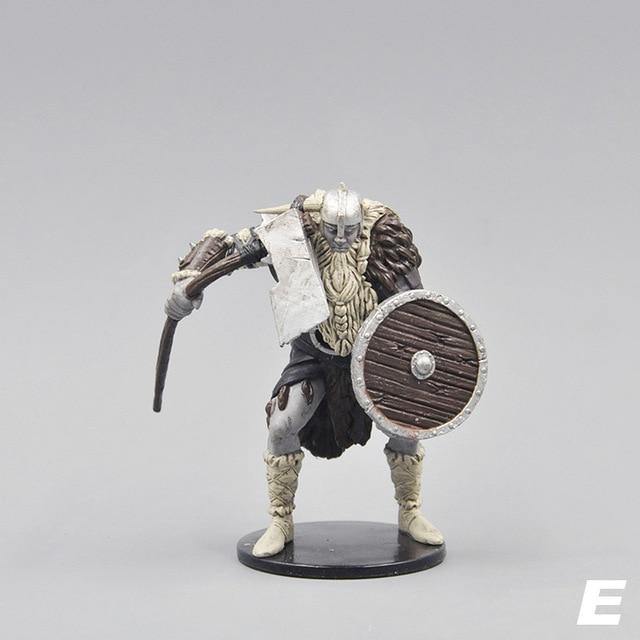 50pcs TRPG miniature game Elf dwarf warrior Priest Warlock Rogue Giant dungeons monster undead creature beast dragons figure