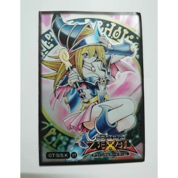 50pcs/lot Anime Yu-Gi-Oh! Dark Magician Girl yugioh Cosplay Board Games Card Sleeves Barrier Protector toy gift