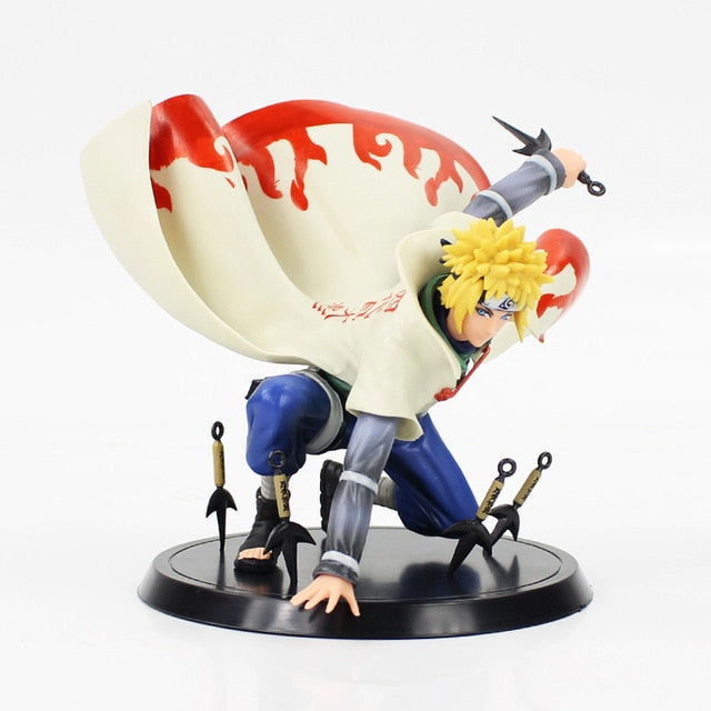 5Styles 14-18cm Naruto Figure Ninja Minato Jiraiya Hyuga Naruto Kurama Shippuden PVC Action Figure Toy Collectible Model Gift