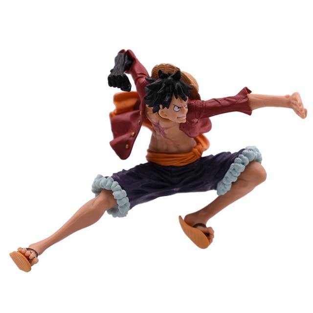 9 Styles Anime One Piece Luffy Chopper Dracule Mihawk Going Merry Shanks PVC Action Figure Collectible Model Christmas Gift Toy