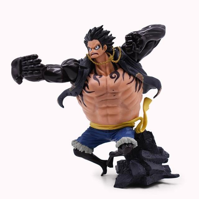 9 Styles Anime One Piece Luffy Chopper Dracule Mihawk Going Merry Shanks PVC Action Figure Collectible Model Christmas Gift Toy