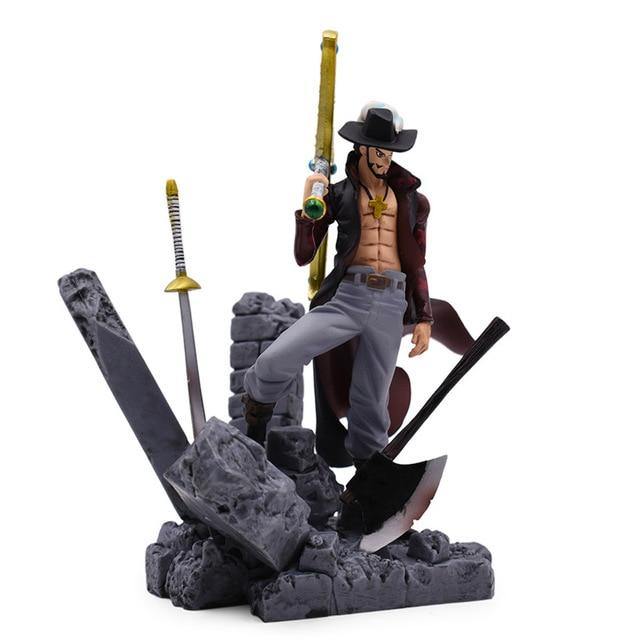 9 Styles Anime One Piece Luffy Chopper Dracule Mihawk Going Merry Shanks PVC Action Figure Collectible Model Christmas Gift Toy