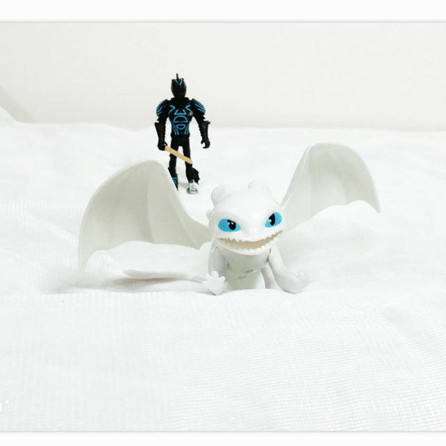 9"23cm How to Train Your Dragon Toothless Action figure Light Fury Toothless Toys For Children's Birthday Gifts