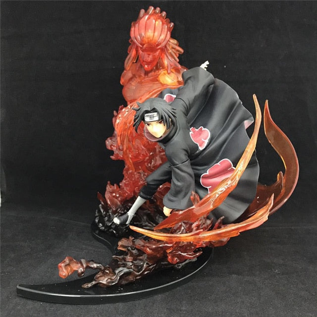 Anime Naruto: Shippuden Uzumaki Naruto Uchiha Sasuke Hatake Kakashi PVC Action Figure Collectible Model Toys for Christmas Gift