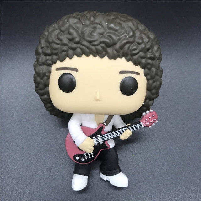 AOSST Original High quality rocks roger Taylor /John deacon queens band model toy vinyl figure no box