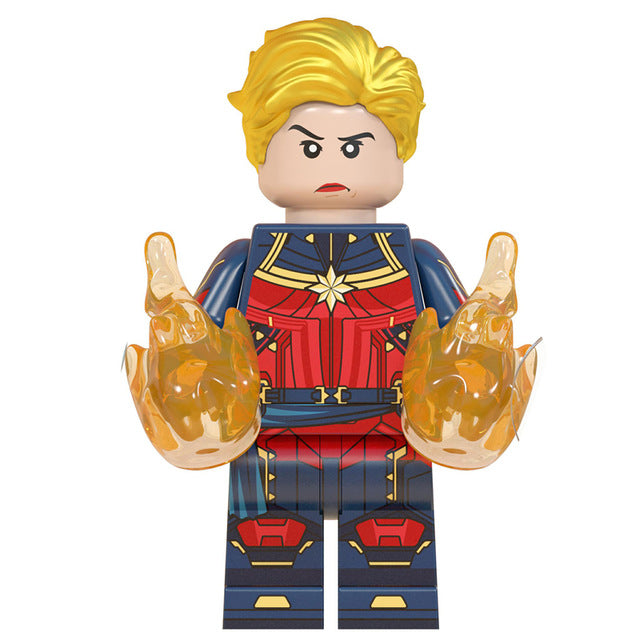 Avengers Doctor Strange Thor Ant Man Scarlet Witch Iron Man Captain Marvel War Machine Building Blocks Toys for Children WM6063