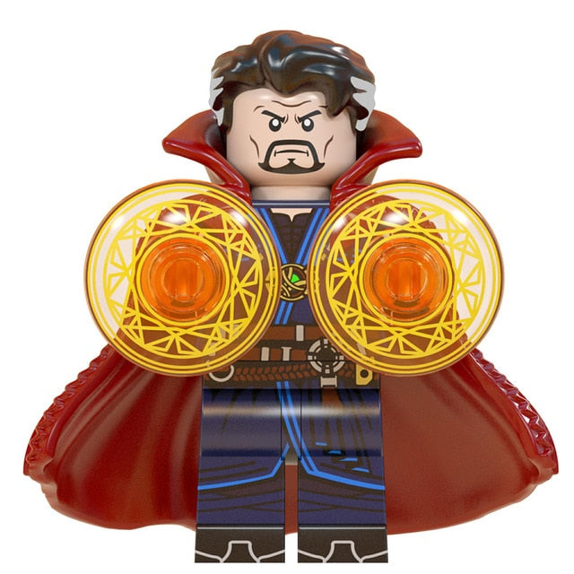 Avengers Doctor Strange Thor Ant Man Scarlet Witch Iron Man Captain Marvel War Machine Building Blocks Toys for Children WM6063